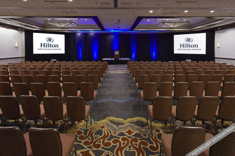 Hilton Raleigh North Hills Hotell Exteriör bild